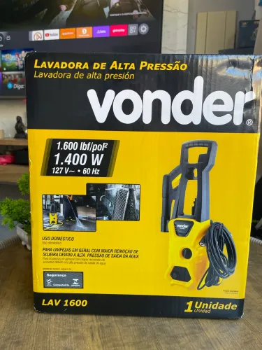 Lavadora 1400w Vonder Alta Potencia Lacrado