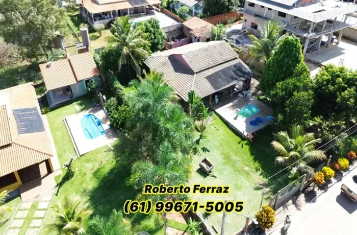 Casa à Beira do Lago Corumbá 4 - Recanto do Sabiá