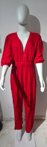 Macacão Hering Feminino Vermelho tamanho G