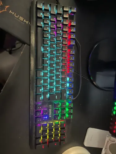 Teclado Gamer Com Led Rgb Anti Ghosting Red Switch Goldentec
