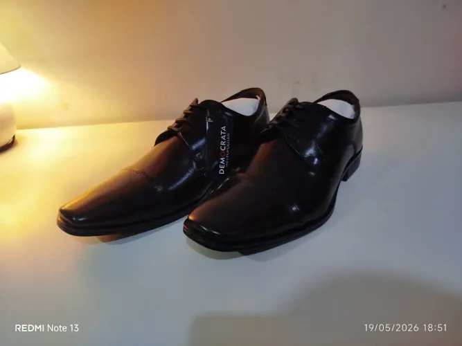 Sapato masculino Democrata Metropolitan - N° 42 - Novo (com etiqueta)