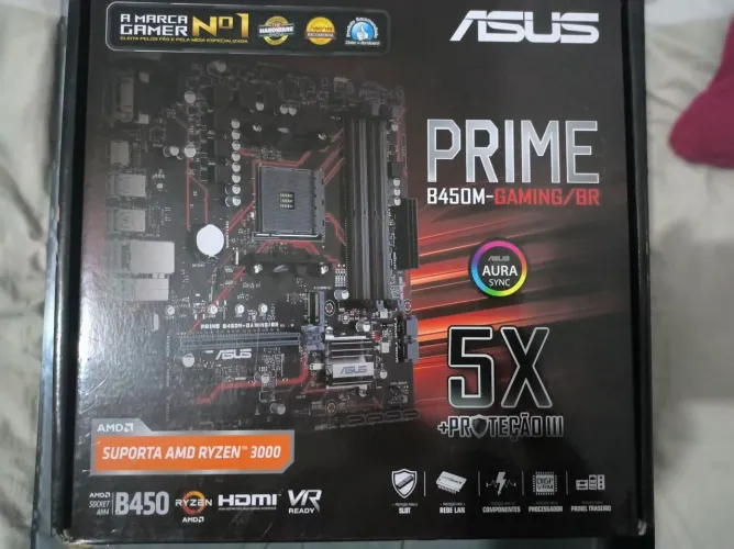 B450M Asus Prime (Com Defeito)