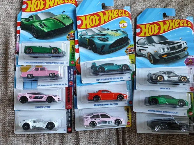 Lote de carros Hot Wheels - Novos - Só Raros