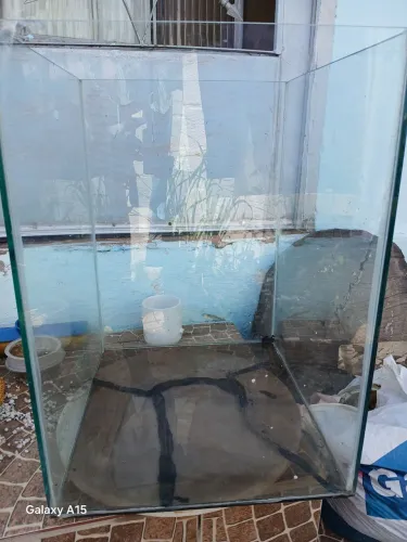 Cubo para planda de vidro