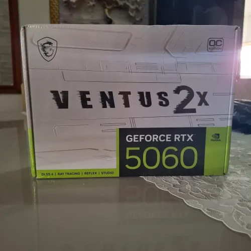 RTX 5060 MSI Ventus 2X White Lacrada com NF e garantia