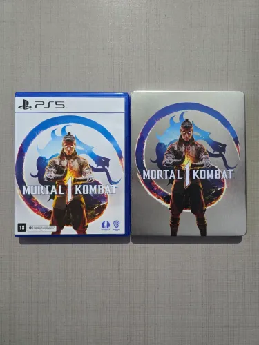 Jogo Ps5 Mortal Kombat 1 Steelbook