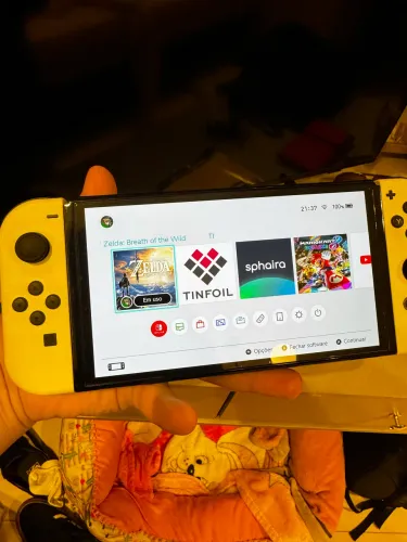 Nintendo Switch oled desbloqueado - 120gb