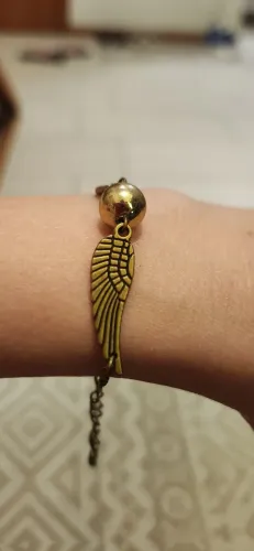 Pulseira pomo de ouro Harry Potter