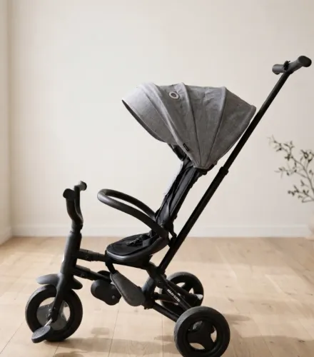 Triciclo Maxi-Cosi Patroller Grey Luxe 6 em 1 - Excelente Estado