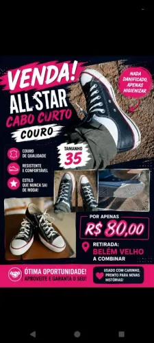 Tênis ALL star feminino