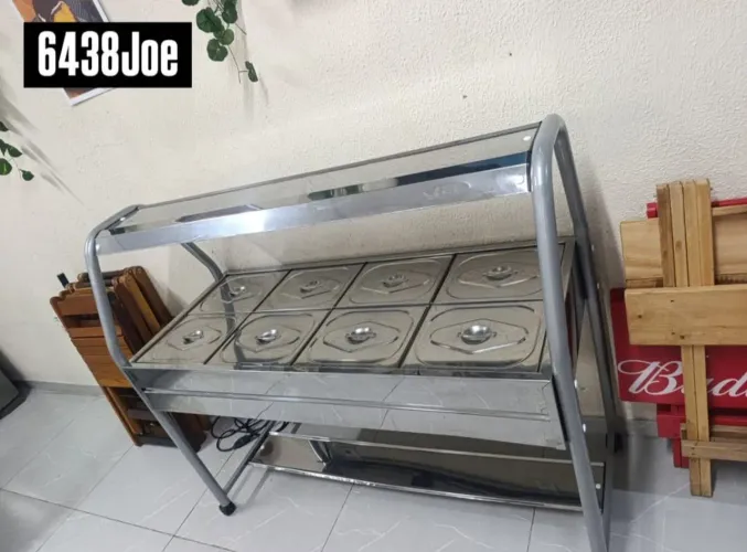 Self-service 8 cubas quente 127 volts