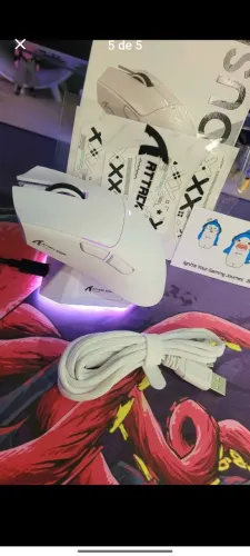 Mouse Gamer Attack Shark X11 Wireless + Dock de Carregamento