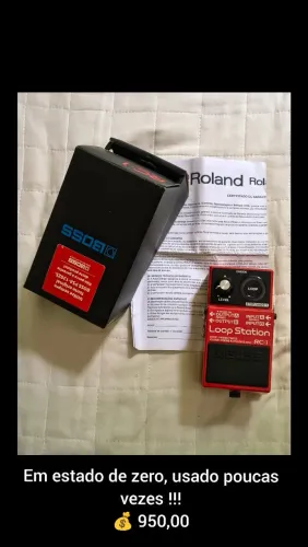 Pedal loop station boss