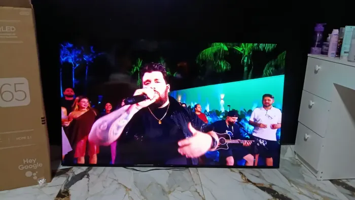 TV TCL 65 polegadas QLED 4K, entregamos no local