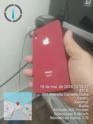 iPhone xr vermelho seminovo