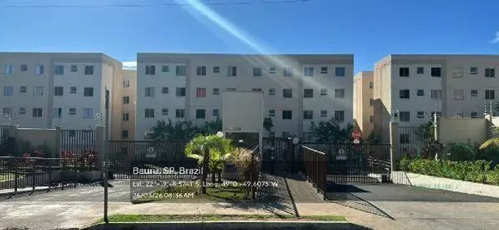 Apartamento com 2 dorm à venda, 39 m² por R$ 97.778,11 - Jardim Country Club - Bauru/SP