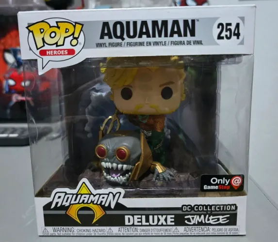 Funko Pop! Dc Deluxe Aquaman #254