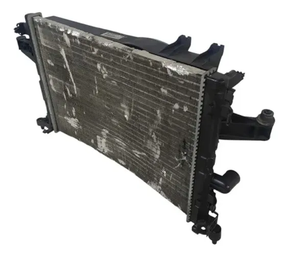Kit Radiador Defletor Ventoinha Gm Agile 2012 A 2014 Detalhe