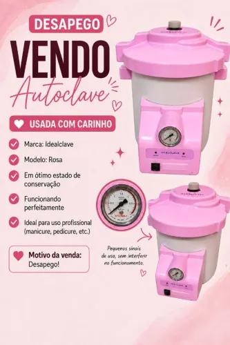 Autoclave usada em bom estado de conservação