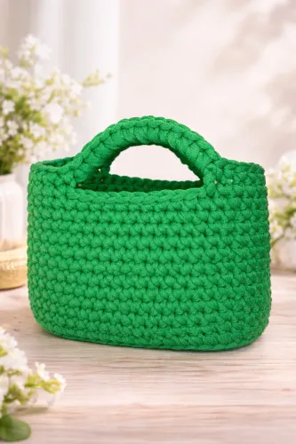 bolsa de crochê infantil