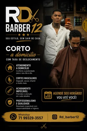 Corte de cabelo a domicílio 
