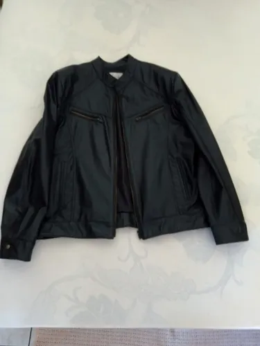 Jaqueta de couro Masculina