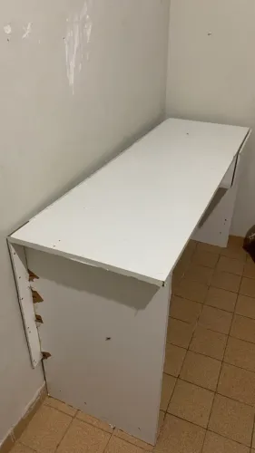 móvel branco estilo penteadeira 