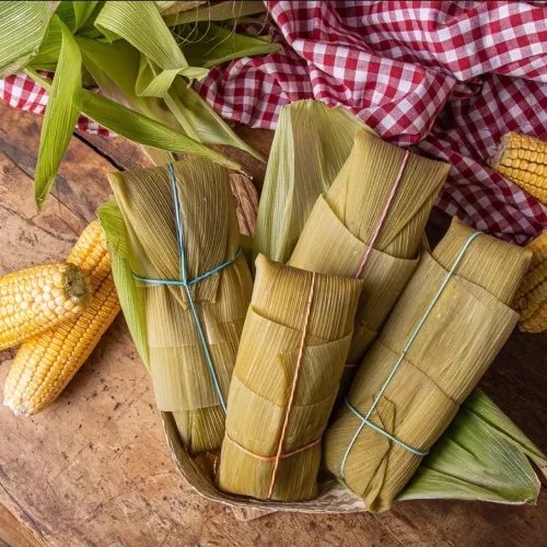 Pamonha para festa junina
