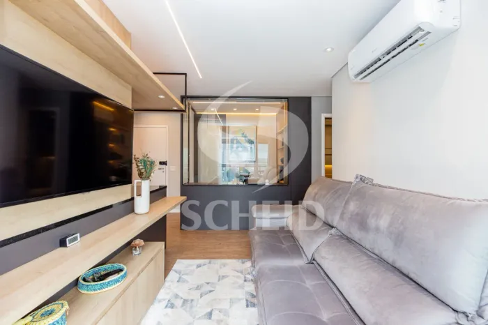 Apartamento á Venda na Chácara Santo Antônio com 70m², 2 quartos sendo 1 suíte, 2 vagas.
