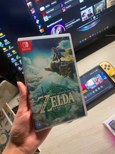 Zelda Tears of Kingdom Nintendo Switch Lacrado
