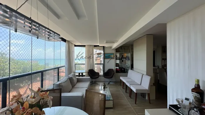 Apartamento no Cap Ferrat em Areia Preta, 196m² e 3 suítes