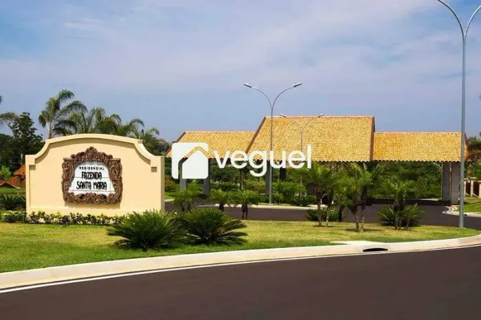 Terreno residencial de 1.613,38 m² à venda no Condomínio Fazenda Santa Maria