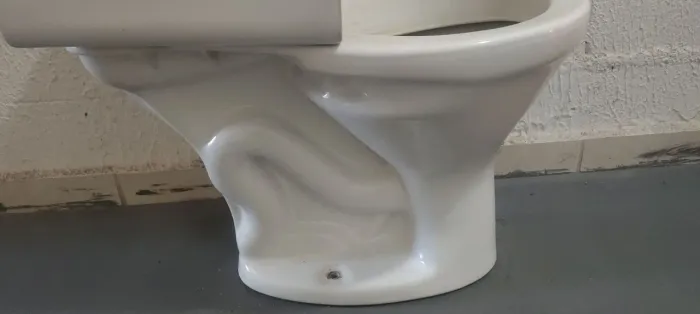 Vaso sanitário usado completo