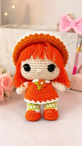 Amigurumi turma da Moranguinho