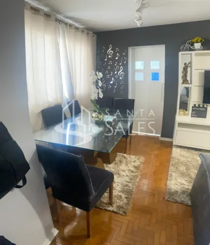 Apartamento à venda em São Paulo-SP, Jardim Brasil (zona Sul) - 2 quartos, 1 sala, 1 banhe