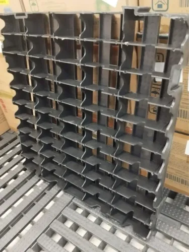 Base Plástica Elevada Palete 50x50 Modular Reforçada Para Estoque e Depósito 