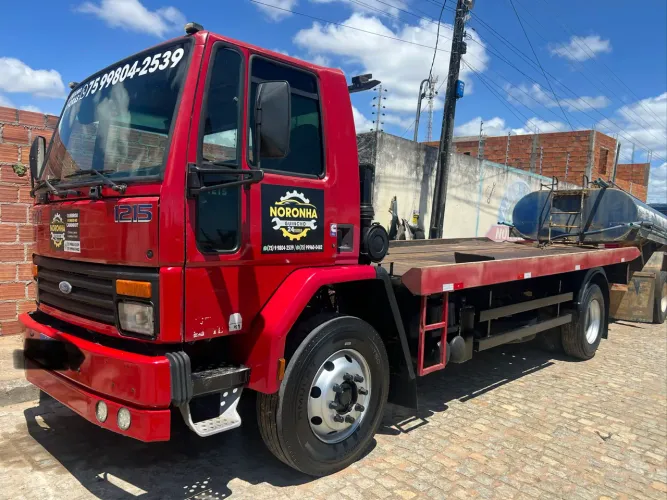 Ford cargo 1215 prancha plataforma
