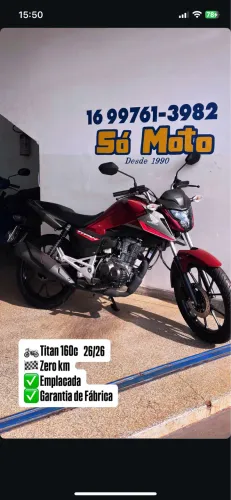 Titan 160 Okm 2026 ABS Promoção