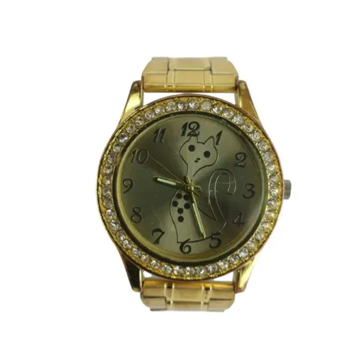 Relógio Gold Cat Mod 0417 Vintage  