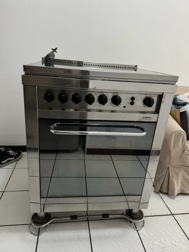 Fogão a gás e forno elétrico 5 bocas Lofra Building-in