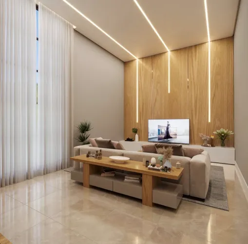 Belíssima casa com vista pra área verde 
