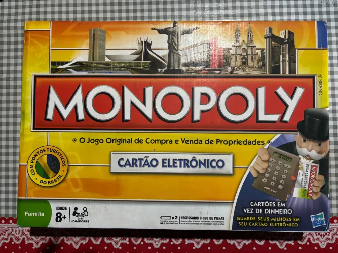 Monopóly Cartão Eletrônico Cidades Turísticas do Brasil