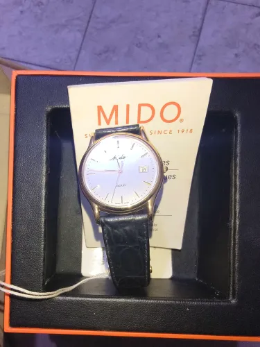 Relógio mido ouro 18k 