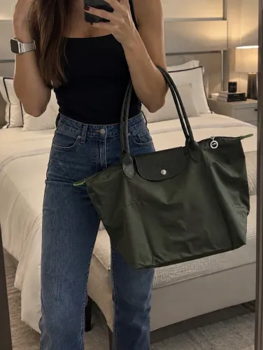Bolsa LONGCHAMP verde militar g