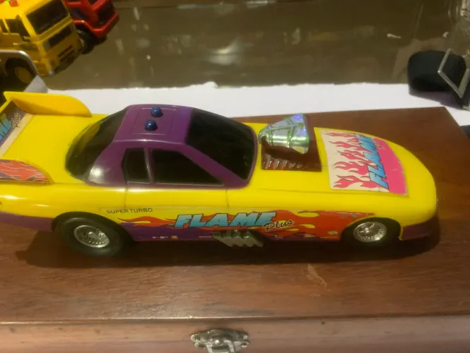 Goldlok Toys, modelo Flame Plus Turbo: Dragster Flame Plus