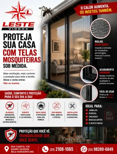 Telas mosquiteiras 