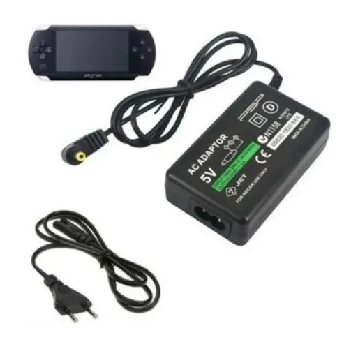 Carregador Fonte Compatível com PSP 1000 2000 3000 Bivolt para PSP