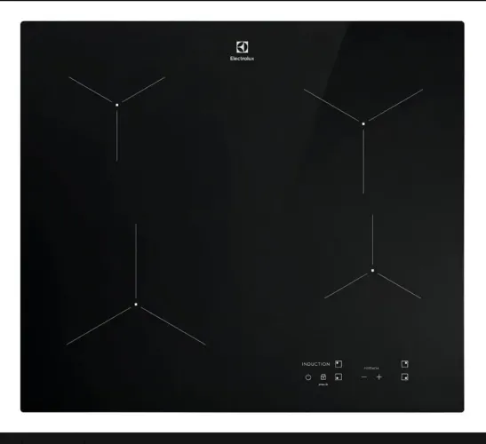 Cooktop de Indução Eletrolux IEGLP 4 ZONAS Powerboost cor preto.