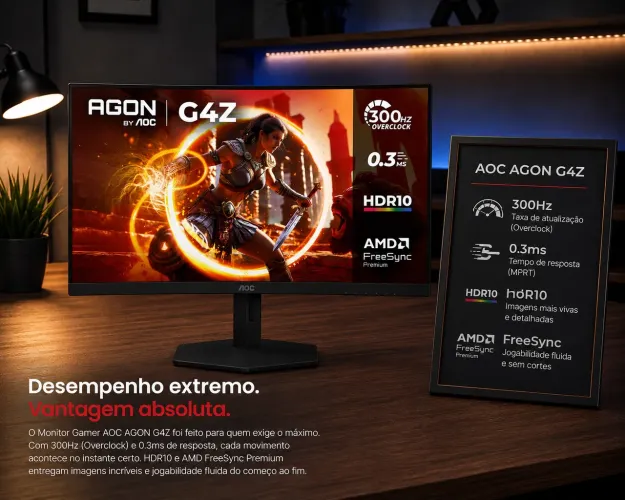 Monitor Gamer 300hz