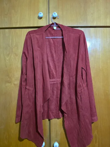 Cardigan Marfino Laranja
